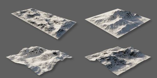 Mountain/Terrain Asset Library preview image